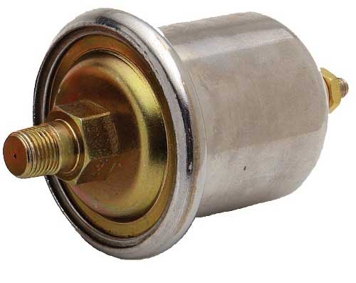 Chrome Oil Pressure Sender