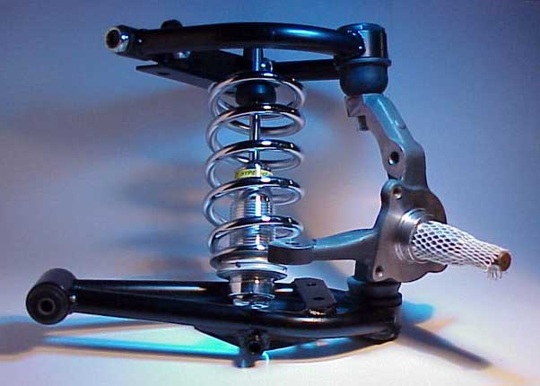 Mustang II Spindles, Bolt-on Front Coil Overs and Tubular Control Arms