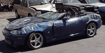 M2 Sport with Double Diagonal Crash Photo