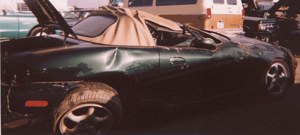 M2 Sport with Double Diagonal Crash Photo
